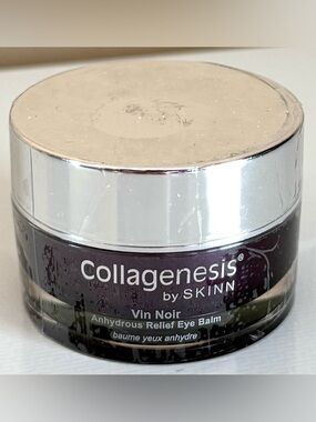COLLAGENESIS BY SKINN VIN NOIR ANHYDROUS RELIEF EYE BALM 0.5 OZ SEALED